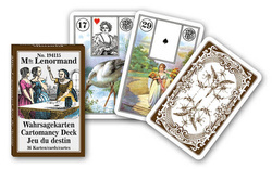 Karty Piatnik Do Wróżenia Mlle Lenormand 1941