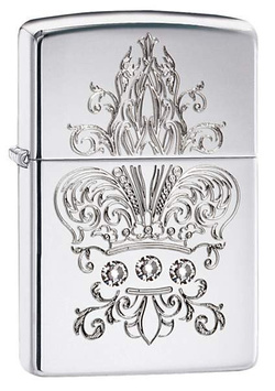 Zapalniczka Zippo 28805, Lilia, Hogh Polish Chrome,