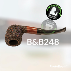 Fajka z wrzośca B&B 248 Ryflowana