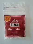 Filtry Papierosowe Gizeh Tips Slim 6mm