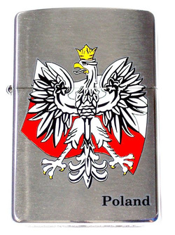 Zapalniczka Benzynowa Zippo Poland Street Chrome 200013