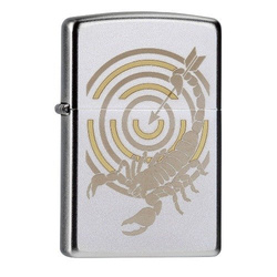 Zapalniczka Zippo 94167, Scorpion, Satin Chrome,