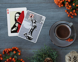 Karty Piatnik  Kolekcjonerskie BANKSY 1652