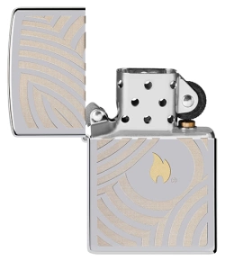 Zapalniczka Zippo Flame and Circles Design 60007243