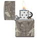 Zapalniczka Zippo  3D METAL HEAD DESIGN 60007250