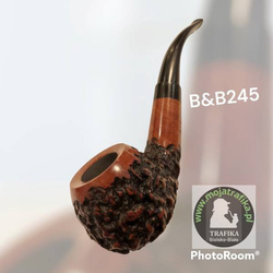 Fajka z wrzośca B&B 245 Ryflowana