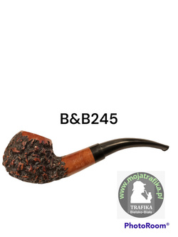 Fajka z wrzośca B&B 245 Ryflowana