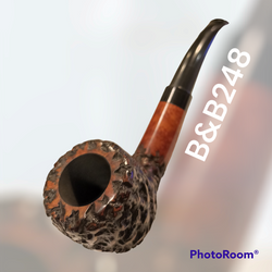 Fajka z wrzośca B&B 248 Ryflowana