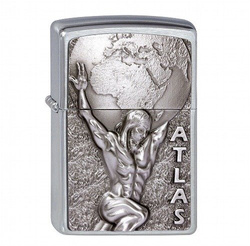 Zapalniczka Zippo Stamped Atlas 48575
