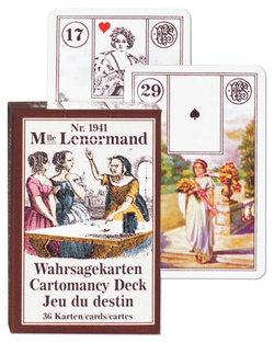 Karty Piatnik Do Wróżenia Mlle Lenormand 1941