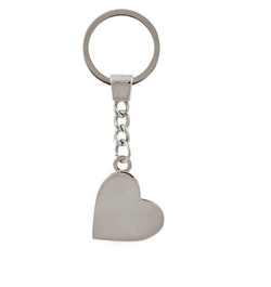 BRELOK SERDUSZKO Z CYRKONIAMI W PUDEŁKU BR291