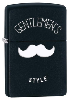 Zapalniczka Zippo 28663, Moustache, Black Matte,