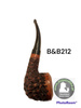 Fajka z wrzośca B&B 212 Ryflowana