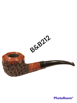 Fajka z wrzośca B&B 212 Ryflowana
