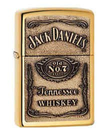 Zapalniczka Zippo 24146 Jack Daniel's Emblem, High Polish Brass