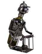 Stojak  na butelkę metalowy 0,75 l "MAJSTER" W101