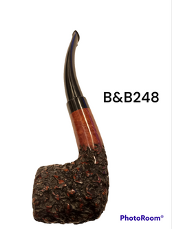 Fajka z wrzośca B&B 248 Ryflowana