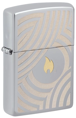Zapalniczka Zippo Flame and Circles Design 60007243