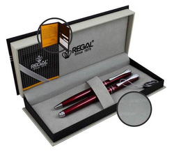 Zestaw pióro i długopis REGAL RE108PD